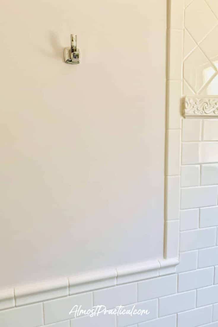 Tile Wainscoting for the Bathroom - How High Should It Be?