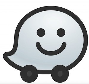 Waze Screenshot Logo