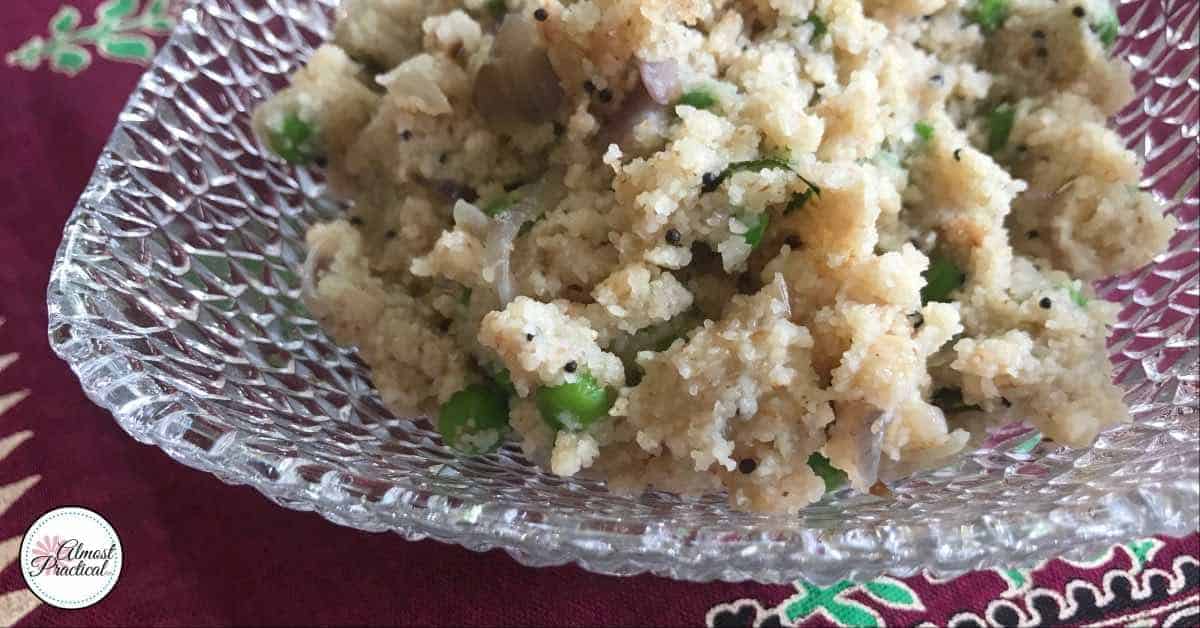 This homemade upma recipe brings authentic Indian food right to your kitchen.