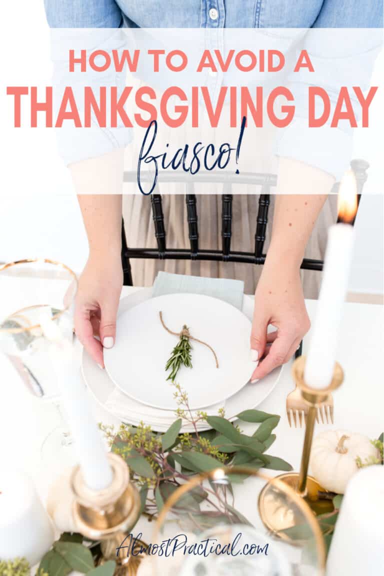 How to Avoid a Thanksgiving Dinner Fiasco