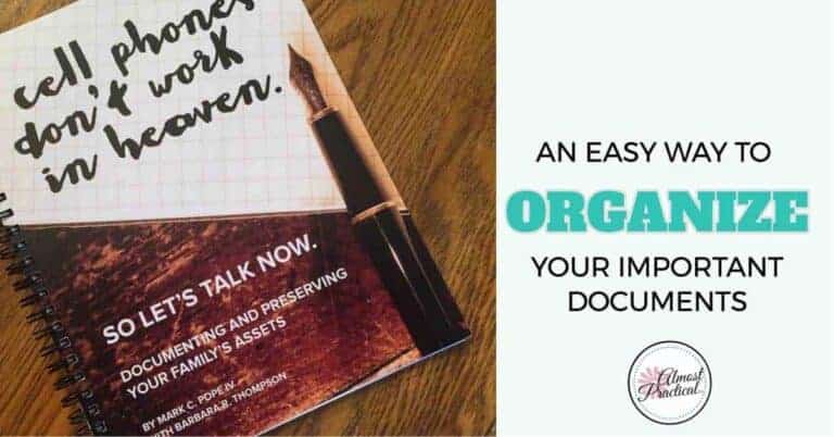 Organize Your Important Documents the Easy Way