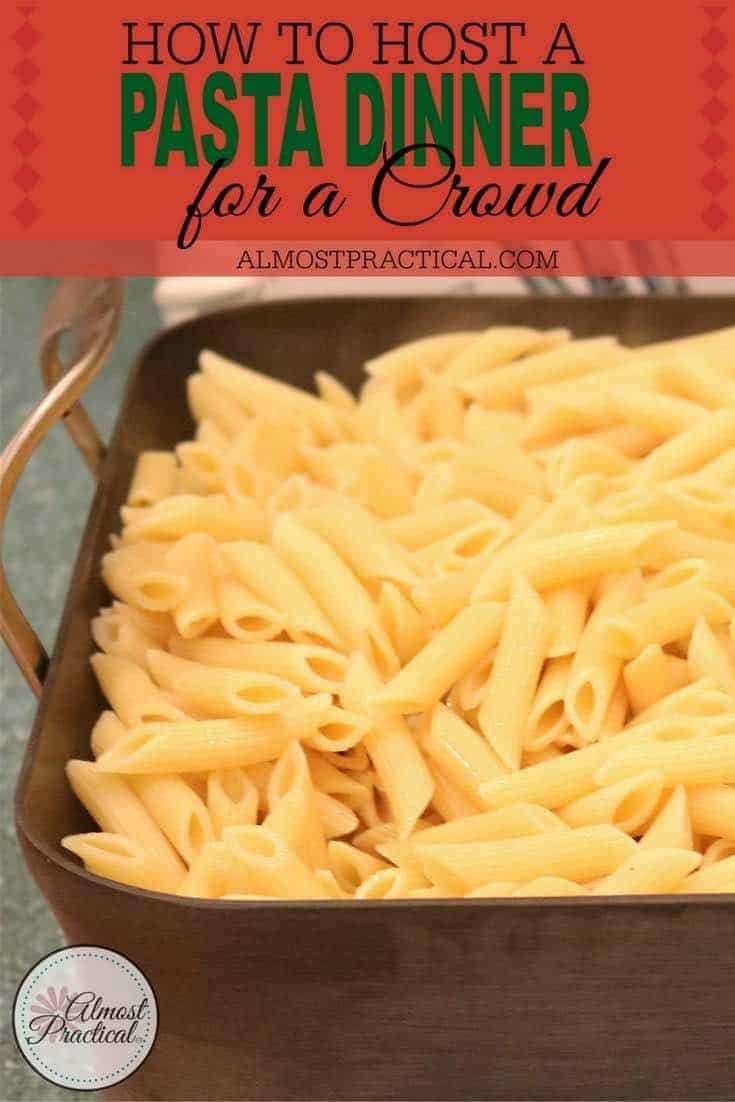 Restaurant Secret for Making Pasta for a Crowd! - TheMamasGirls