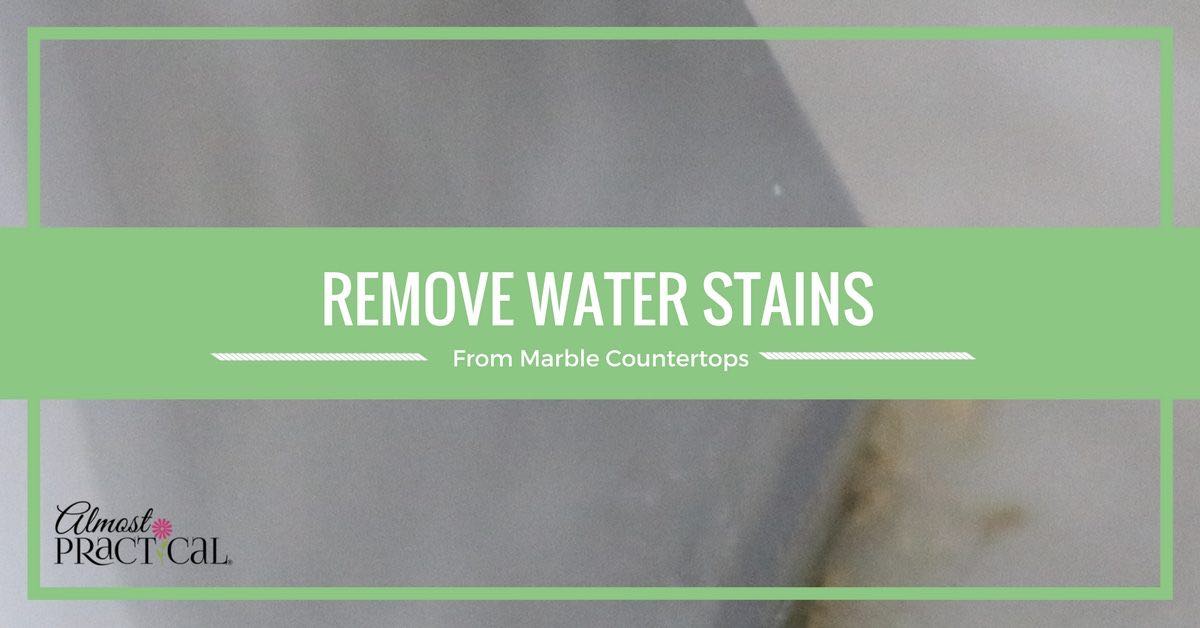 How To Remove Water Stains From Marble Countertops Around Faucets