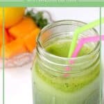 This kale smoothie recipe gets its sweetness from cantaloupe and a little tang from lemon. Start your morning with this delicious and healthy beverage.
