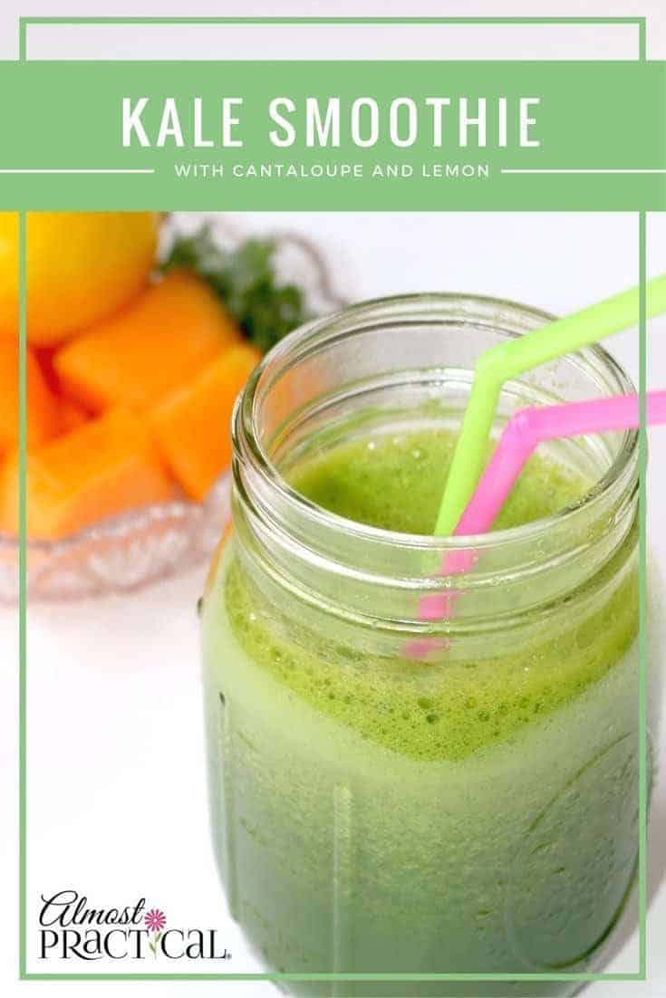 This healthy kale smoothie recipe is both sweet and tart. Start your morning with this delicious and green beverage.