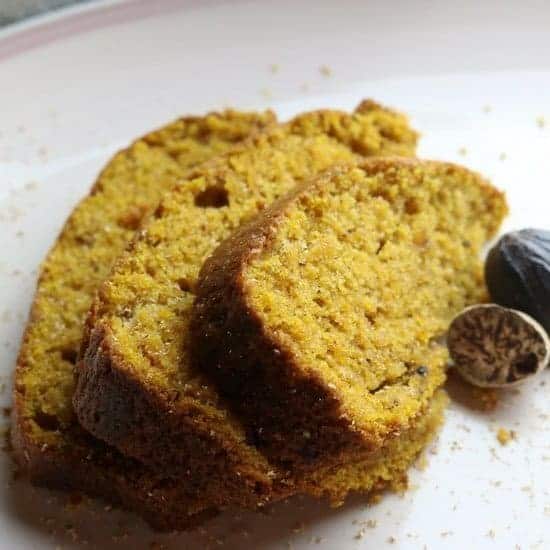 This pumpkin bread recipe is so soft, moist, and delicious that it practically melts in your mouth. It's perfect for Thanksgiving or any other time of year.