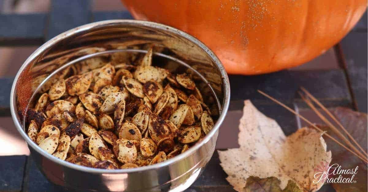 This roasted pumpkin seeds recipe adds a little flair to a plain Halloween staple. Spices and lemon juice add a little kick to an ordinary Fall snack. Spice up your Thanksgiving table by putting these out as an appetizer.