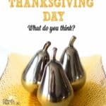 Should stores be open on Thanksgiving Day? and a list of stores that will be closed on Thanksgiving Day.