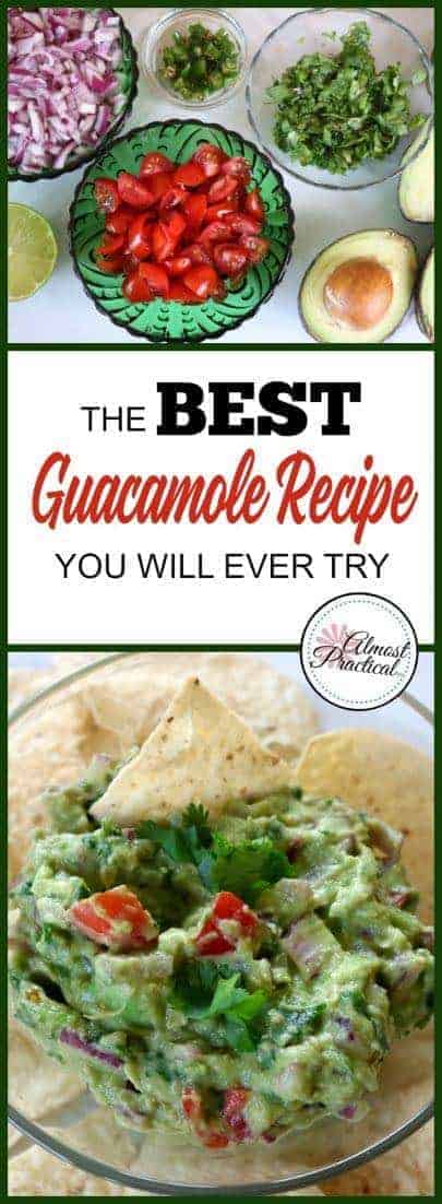 The best guacamole recipe you will ever try. A quick, easy, and healthy snack that is simple to make. Serve this dip for Cinco de Mayo, as a Super Bowl appetizer, or whenever you feel like having a fresh something.