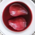 Poached Pears Recipe in Red Wine from The "I Love My Instant Pot®" Recipe Book by Michelle Fagone