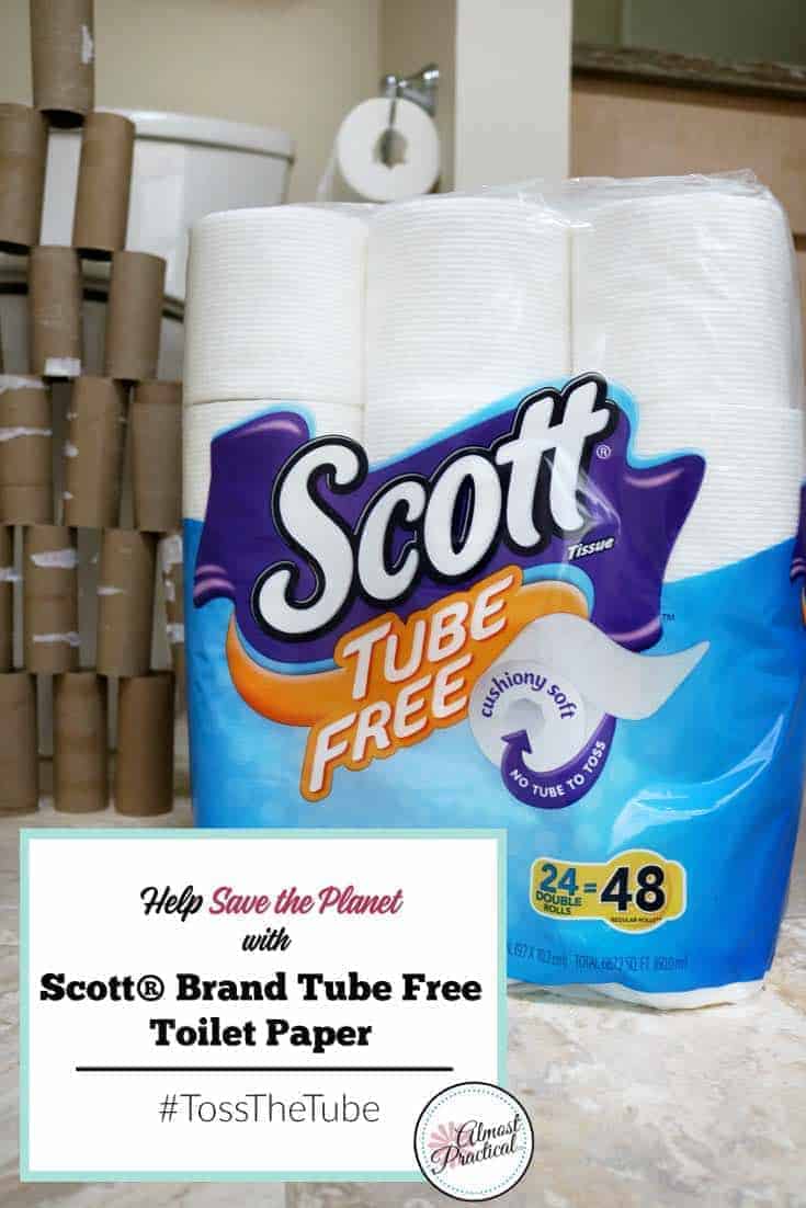 Save the Planet with Scott® Brand Tube-Free Toilet Paper