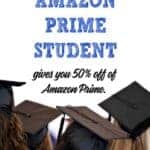 Amazon Prime Student will save you money and offers a great value at any time of year. It is a perfect graduation gift for new high school grads.