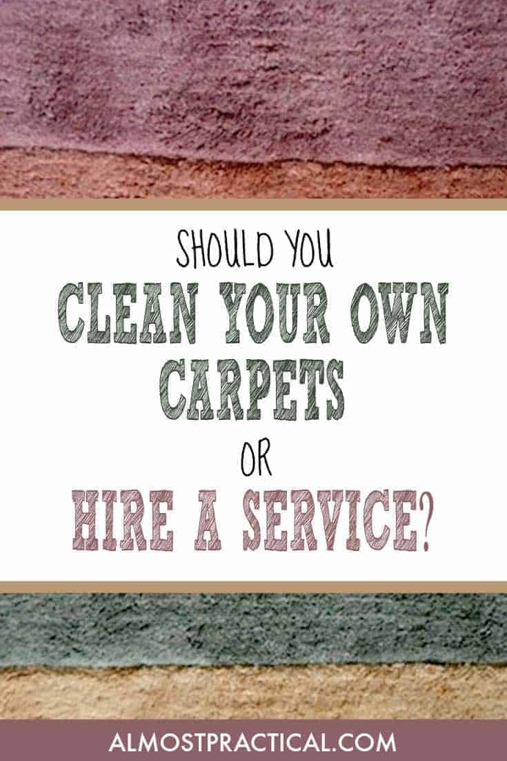 Should you shampoo your own rugs or hire a carpet cleaning service?