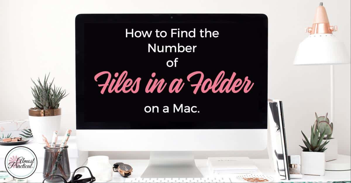 This is how to see the number of files in a folder on a Mac. It's easy to do if you know where to look. This quick tech tutorial will show you how.