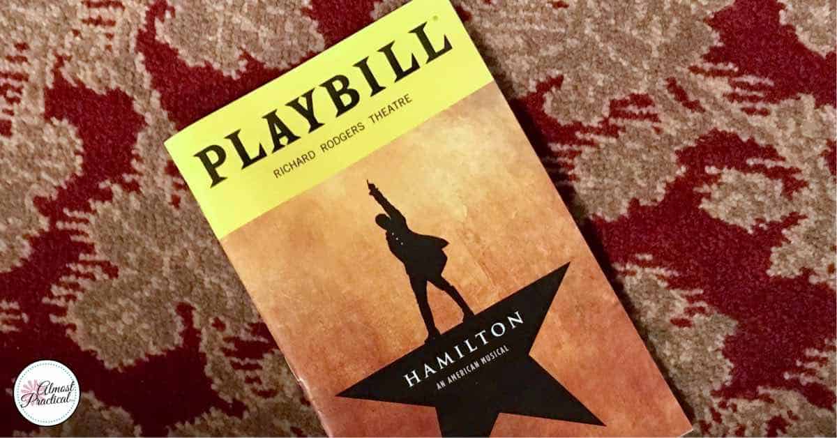 Hamilton tickets hotsell face value