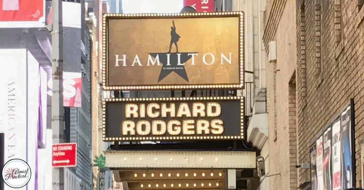 New hamilton outlet tickets