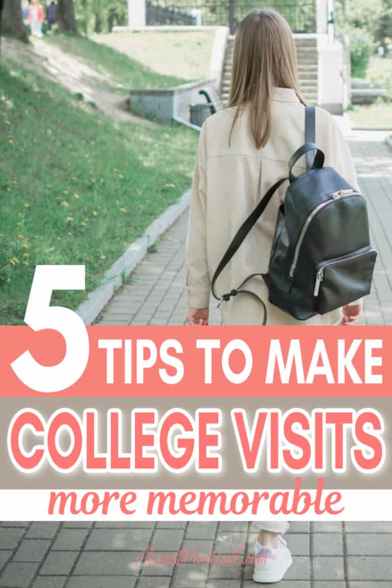 5 Travel Tips to Make College Visits More Memorable