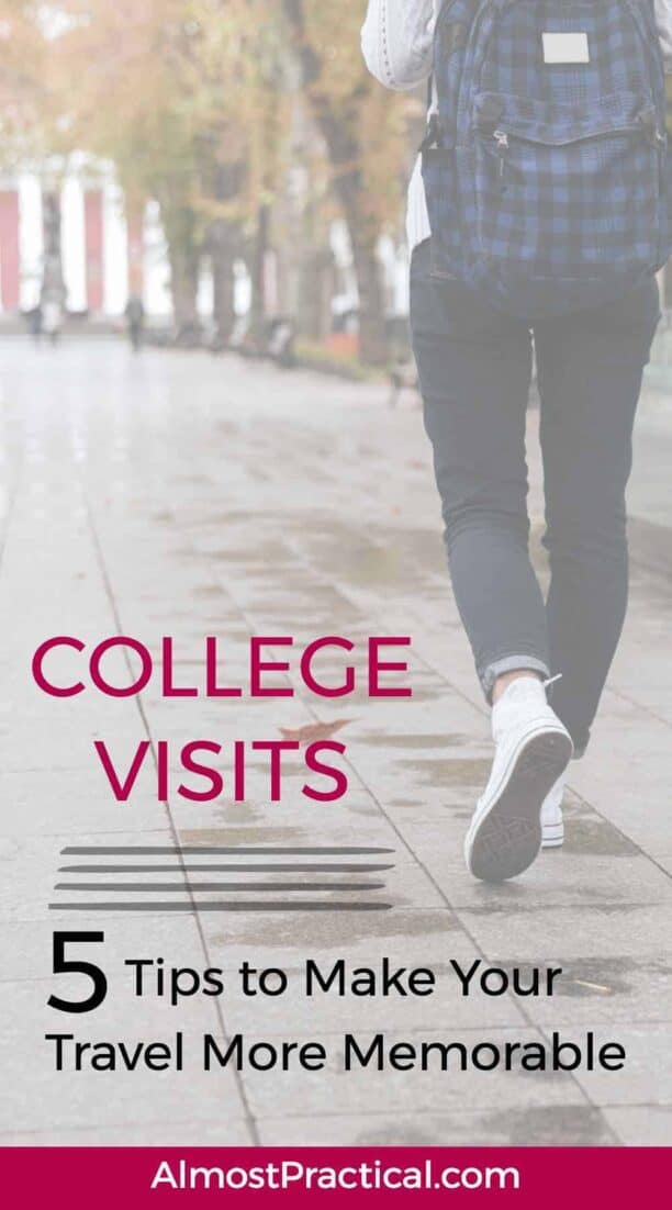 Use these travel tips to make your college visits more fun and less stressful for parents and teenagers. Turn your road trip into a memorable experience for you and your soon to be high school graduate.