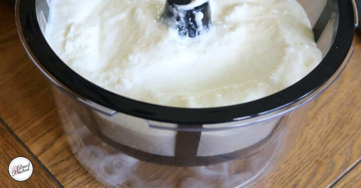 An optional last step is to strain your Instant Pot Yogurt.