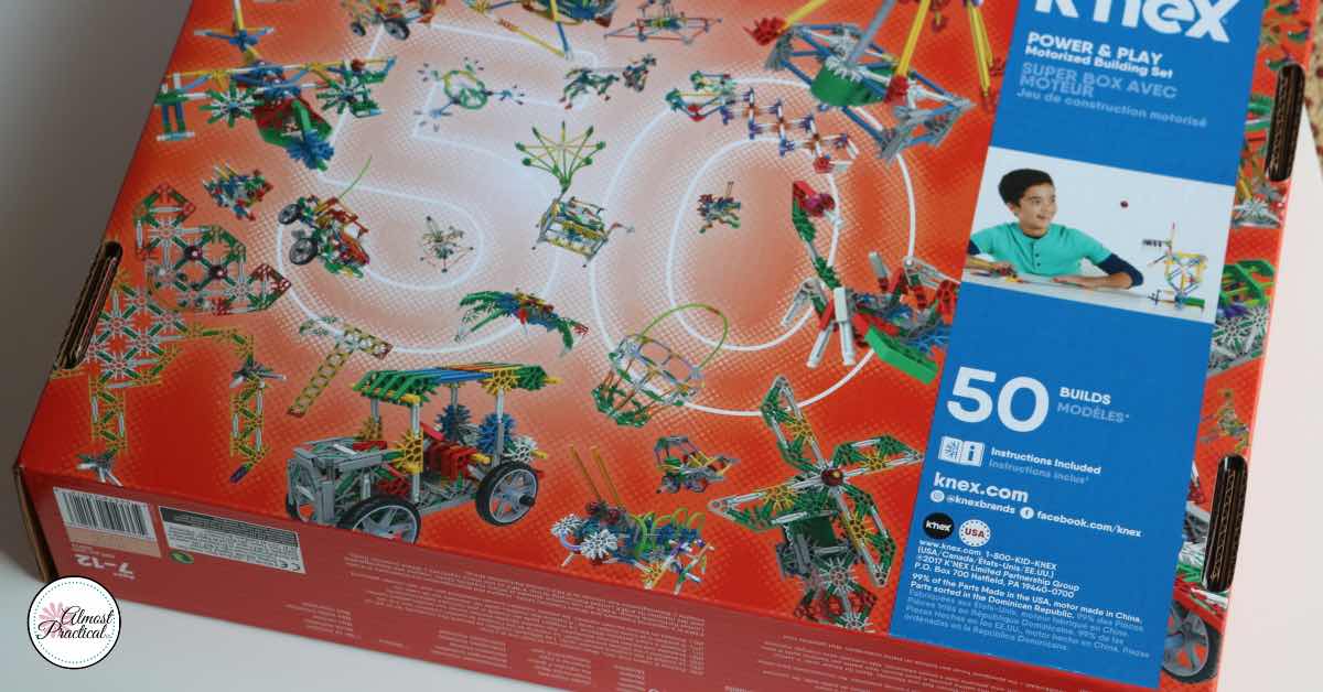 K'nex Power and Play Motorized Building Set