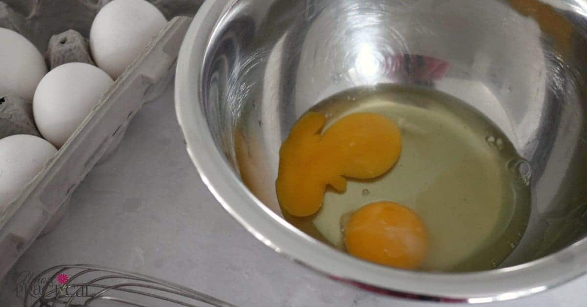 beat the eggs