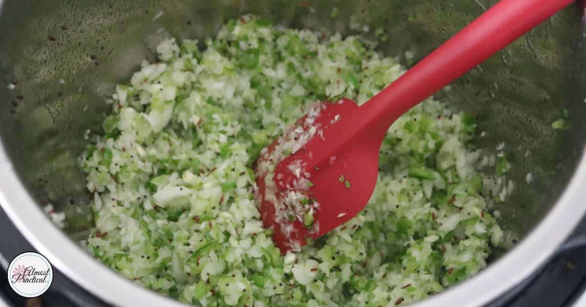 onions and green peppers