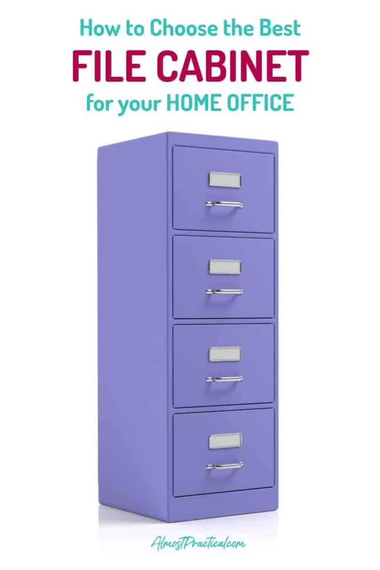 How to Choose the Best File Cabinet for Your Home Office