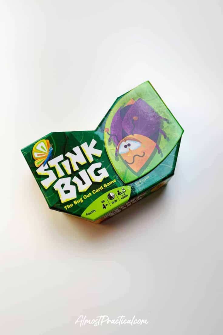 photo of the Stink Bug Card Game box