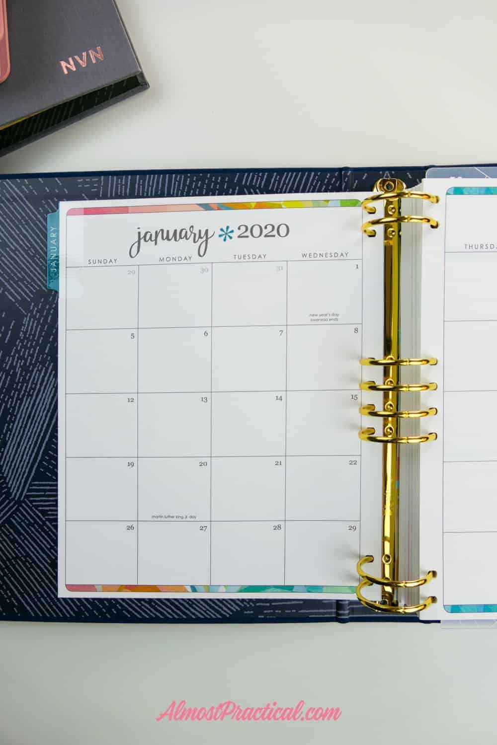 Erin Condren LifePlanner Binder Review