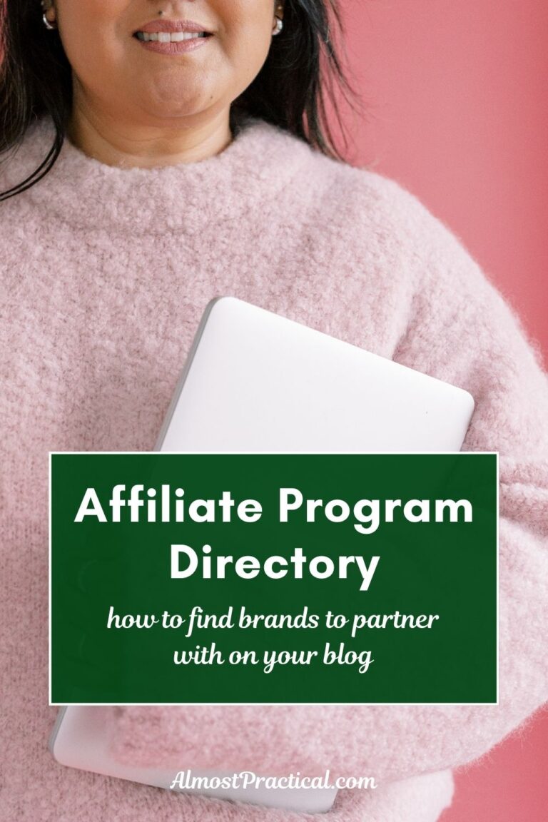 Affiliate Program Directory – Find Brand Partners that Fit With Your Blogging Niche