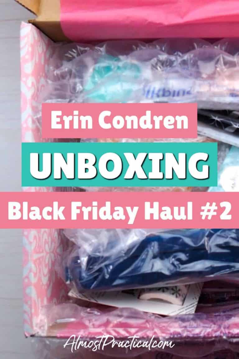 Erin Condren Unboxing – Black Friday Haul #2