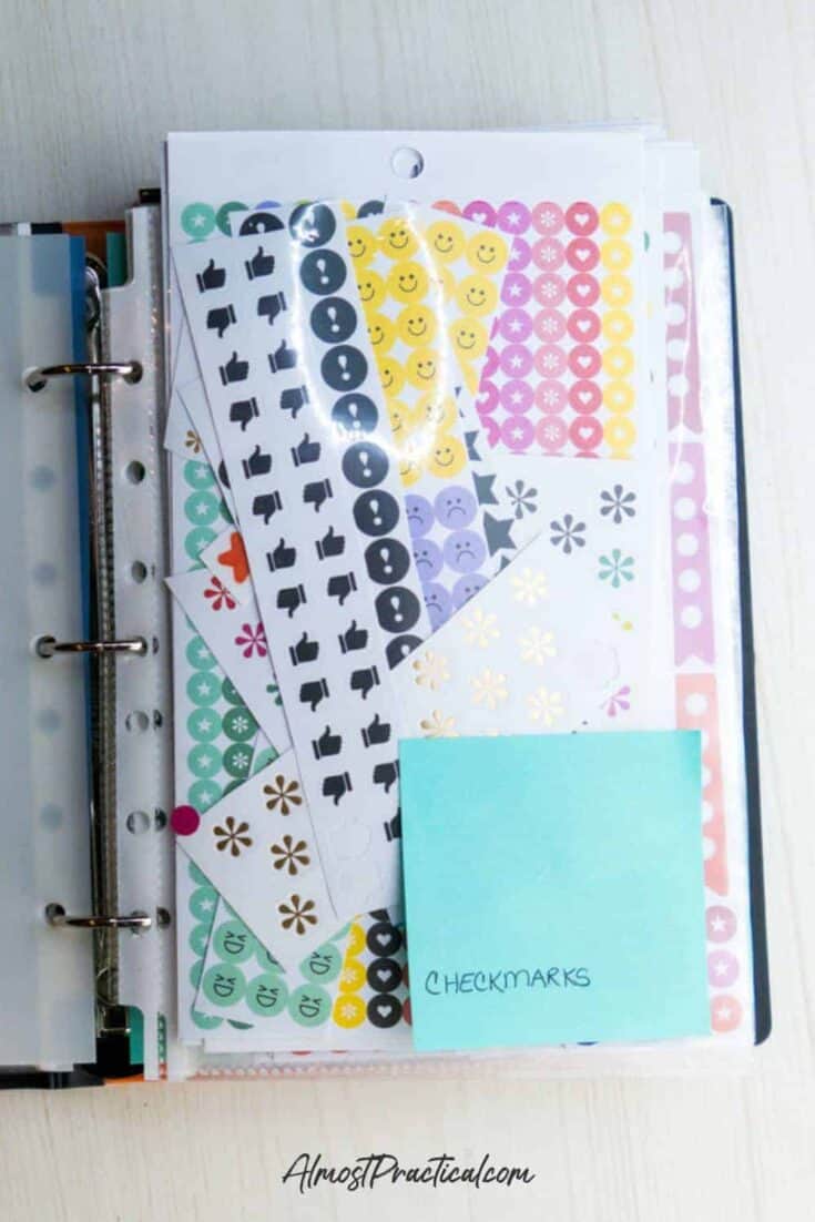 The Happy Planner All Over Floral Sticker Book & Storage Box by Me & My Big Ideas | Michaels