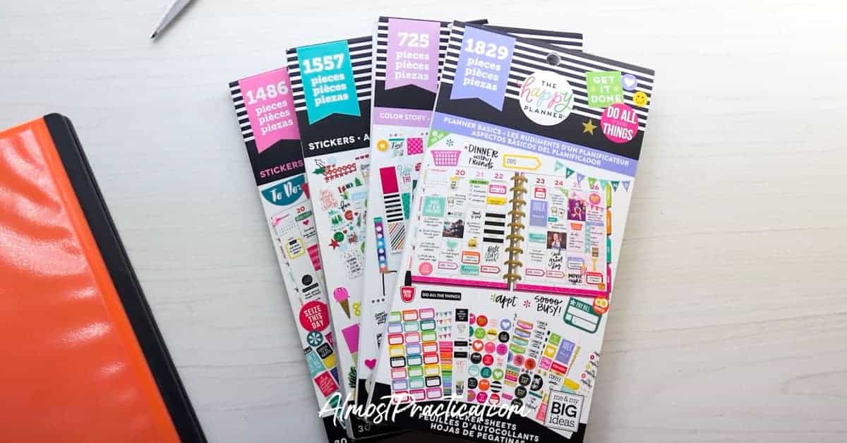 DIY Happy Planner Roll (Box) Sticker Storage 