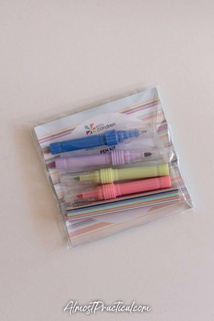 Erin Condren DIY (Do It Yourself) Pen Kit