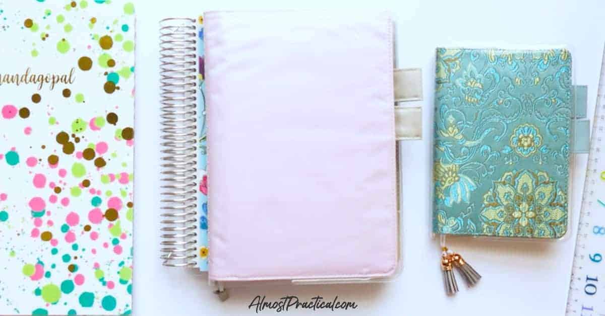 A5 VS Personal Size Planners - Planning Inspired