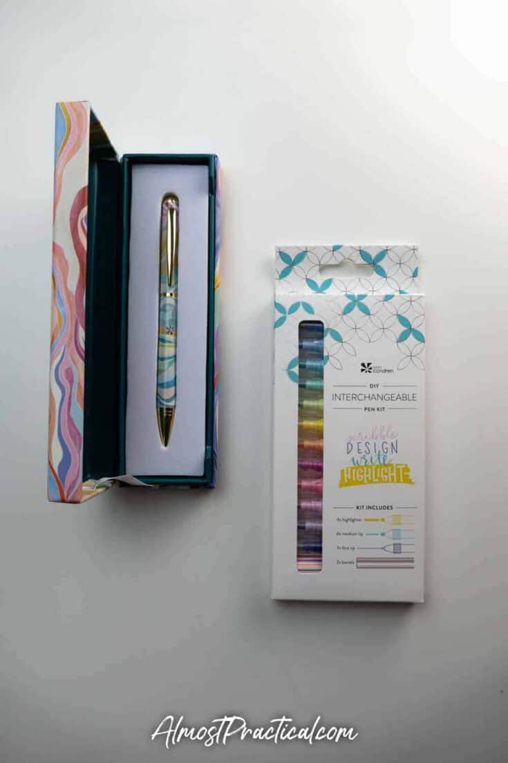 Erin Condren Layers Ballpoint Pen and DIY Interchangeable Pen Kit