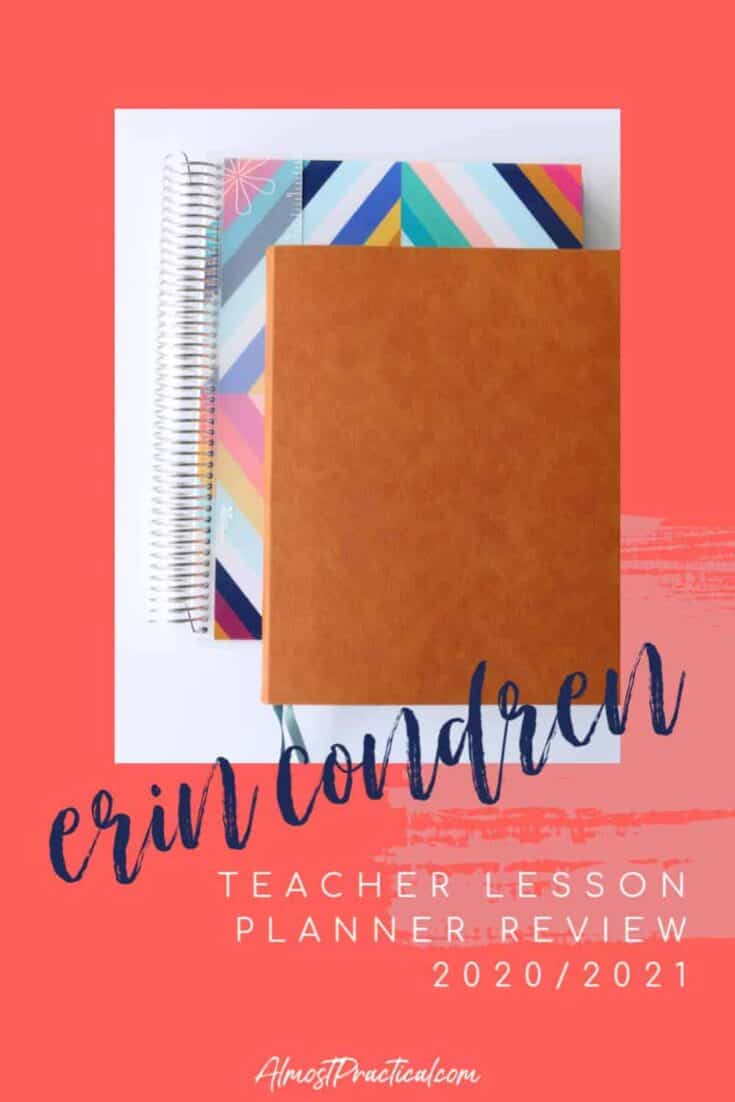 2021 Erin Condren Teacher Planner Accessories - Almost Practical