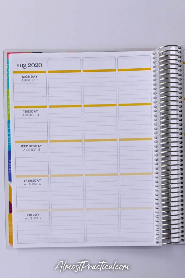 2021 Erin Condren Teacher Planner Accessories - Almost Practical