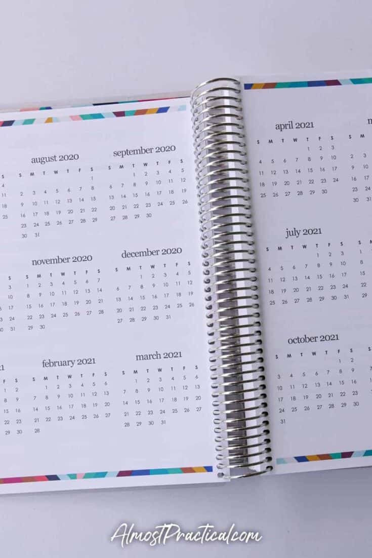 Mini Months in Coiled Lesson Planner