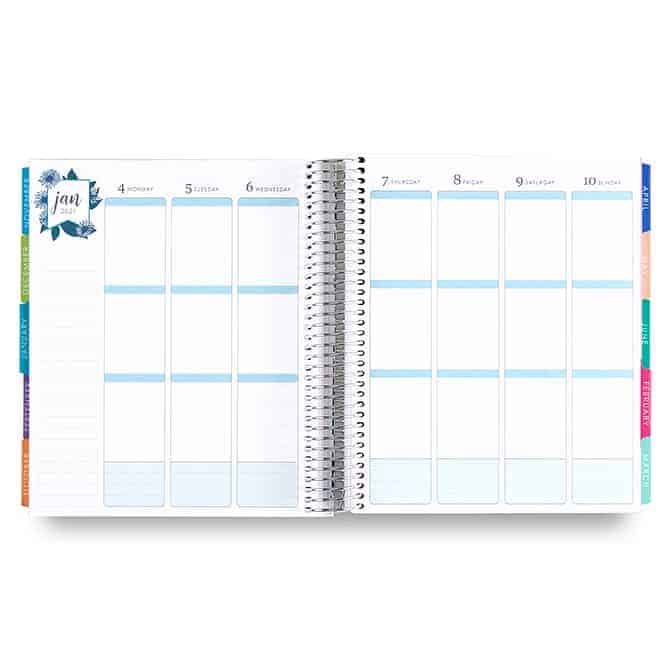 Erin Condren Flower Power LifePlanner Vertical Layout