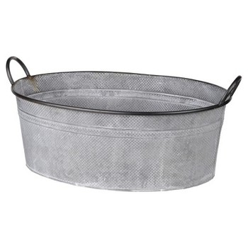 oval galvanized steel tub