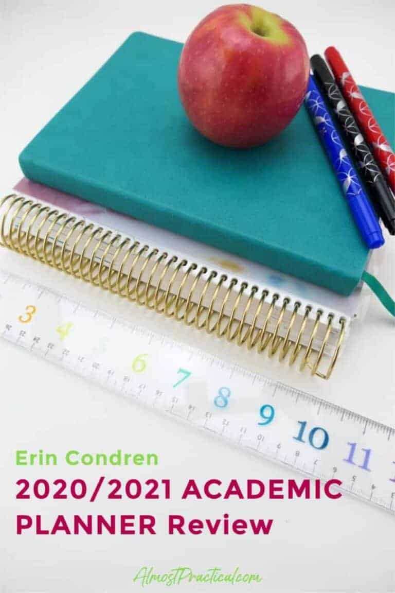 Erin Condren Academic Planner Review – 2020/2021