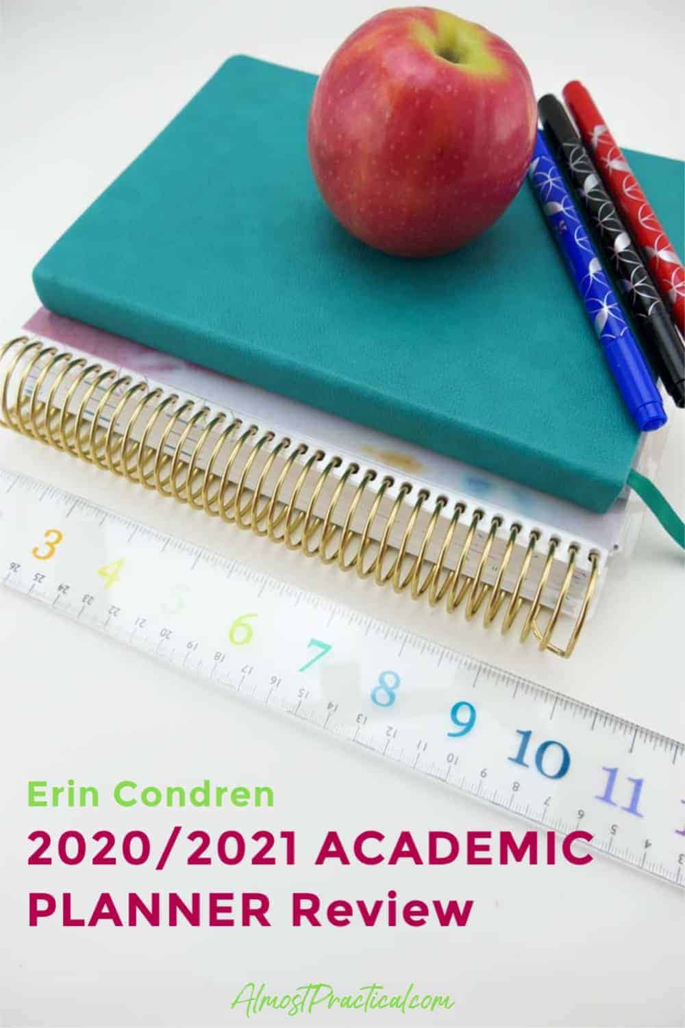 Erin Condren Academic Planner Review 2020/2021 Almost Practical