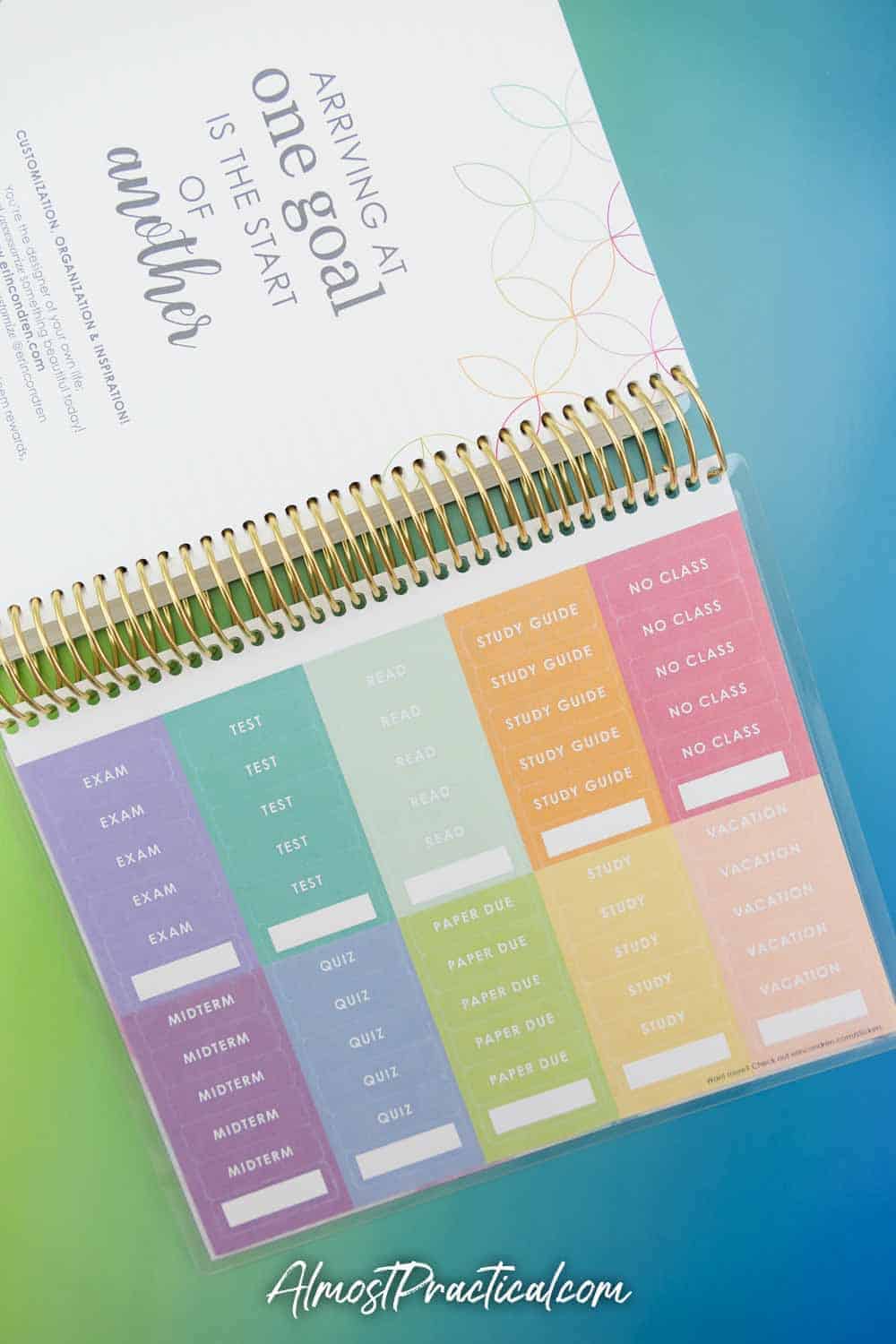 Erin Condren Academic Planner Review - 2020/2021