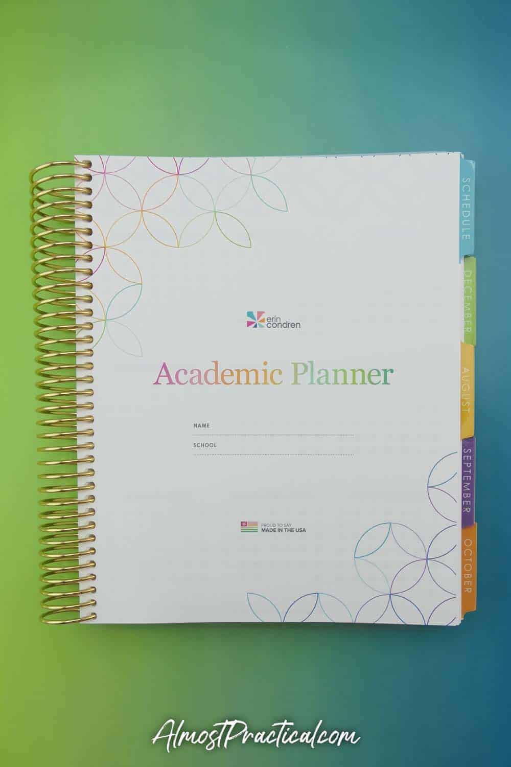 Erin Condren Academic Planner Review 2020 2021 Erin Condren Academic Planner Review 2020 2021