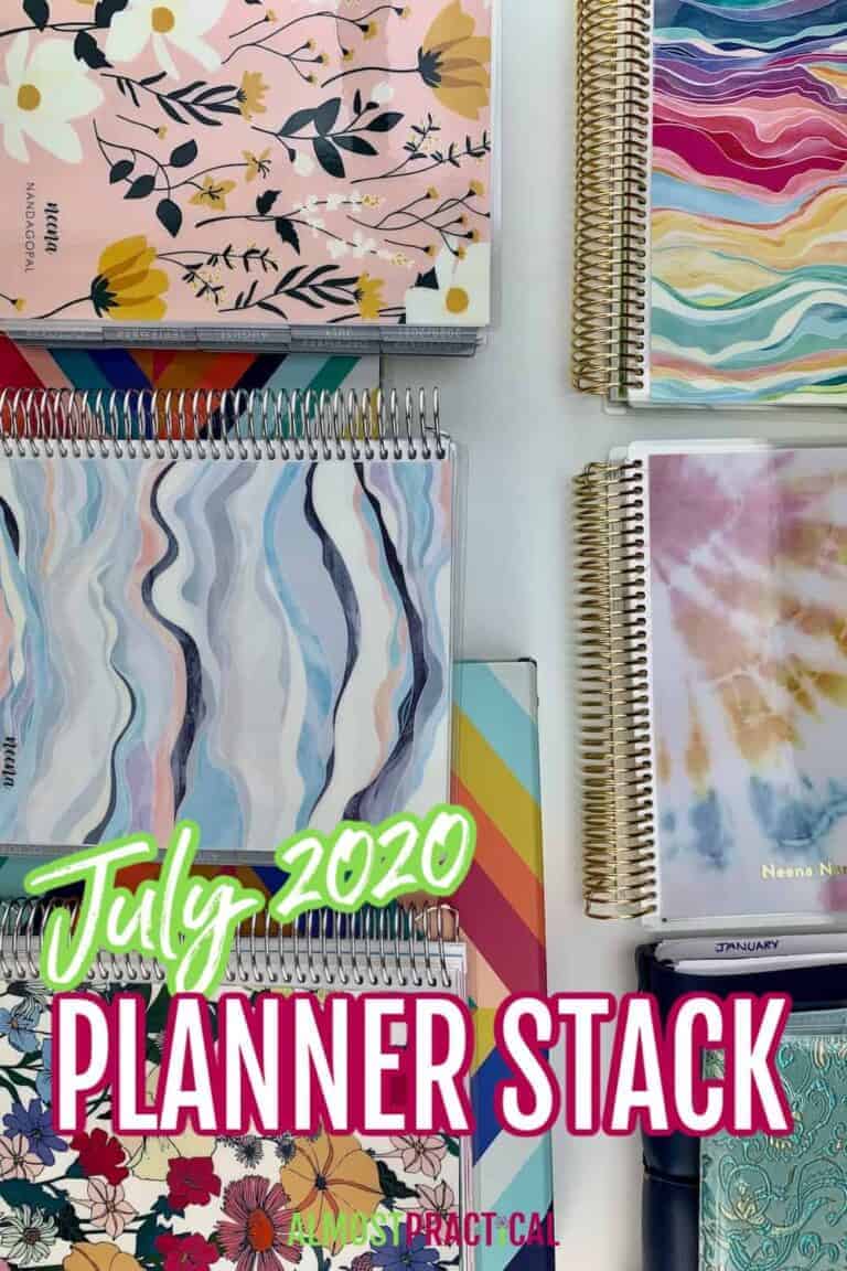 Planner Stack – July 2020