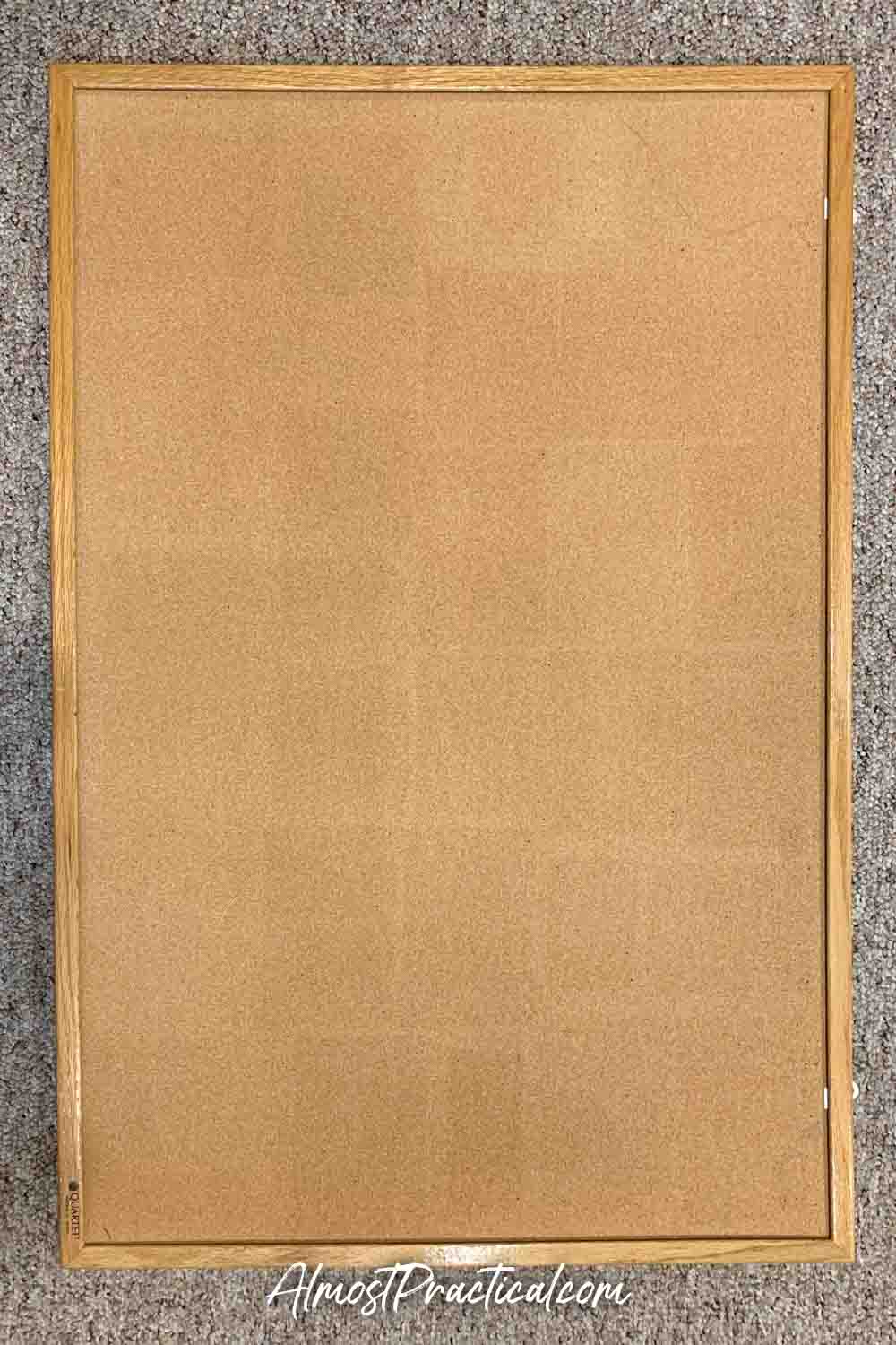 how-to-cover-a-bulletin-board-with-fabric-almost-practical