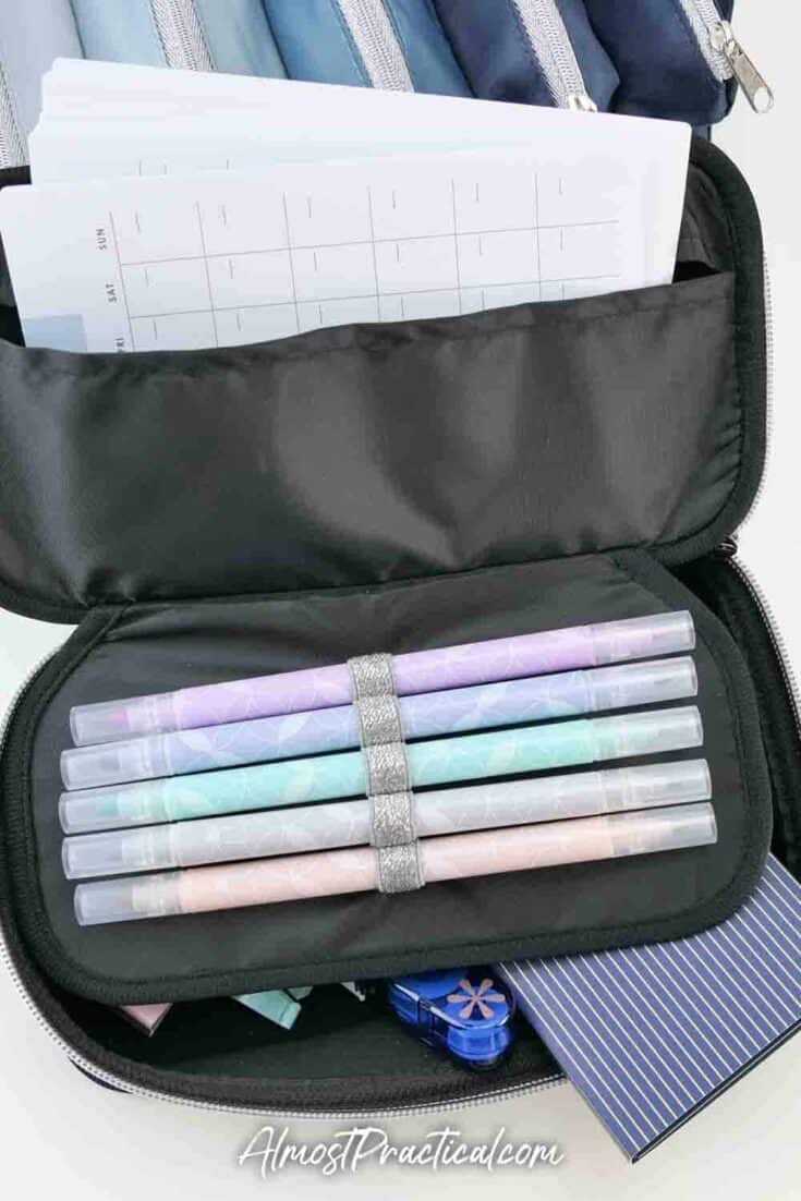  Erin Condren Designer Velvet Pencil Pouch - Gray. Easy-to-Clean  Zippered Pouch Perfect for Storing Pens, Pencils, Supplies, and Other  Personal Belongings : Office Products