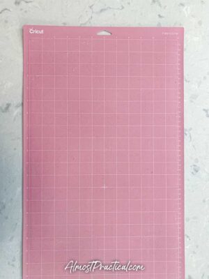 How to Clean a Pink Cricut Mat for Fabric