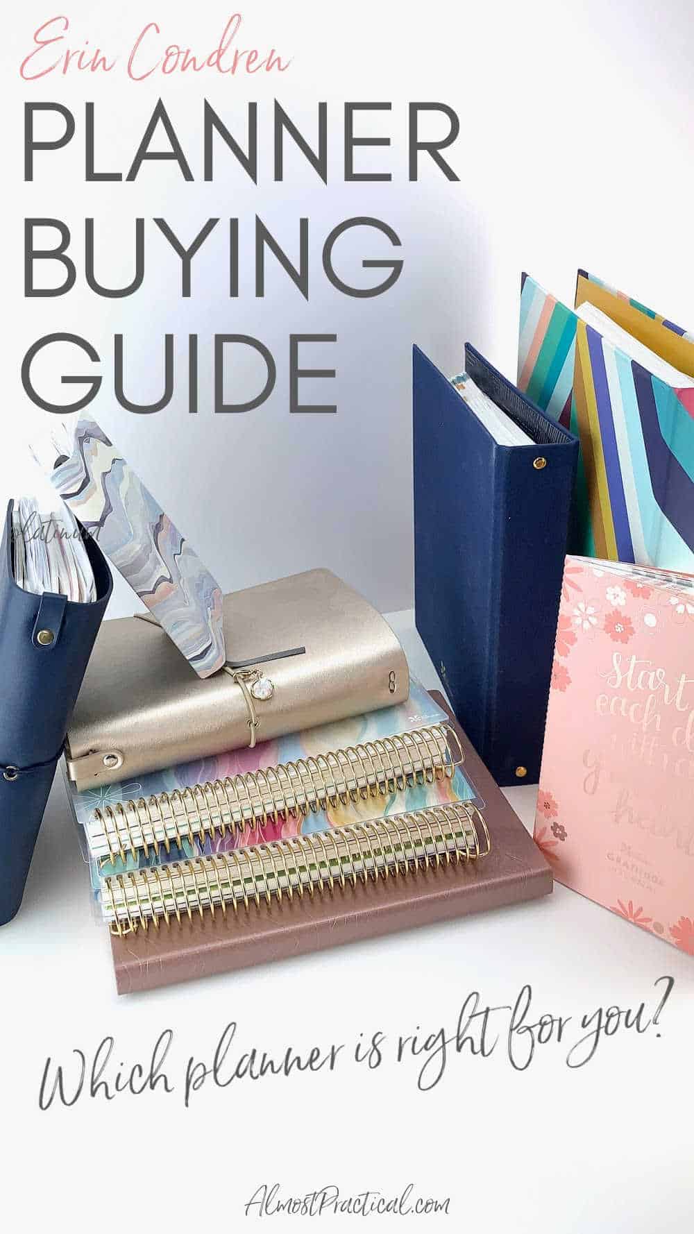 Erin Condren Planner Buying Guide - 2021 - Almost Practical